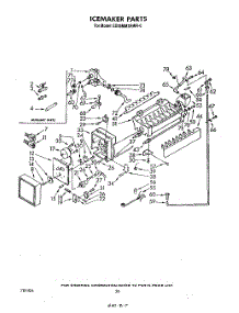 11 - Icemaker parts for Whirlpool Refrigerator ED26MMXRWR0 from AppliancePartsPros.com