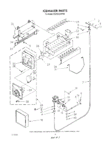 13 - Ice Maker , Not Illustrated parts for Whirlpool Refrigerator ED25DQXVP00 from AppliancePartsPros.com