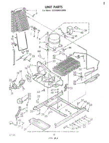 09 - Unit parts for Whirlpool Refrigerator ED26MMXLWR0 from AppliancePartsPros.com