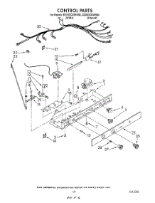12 - Control parts for Whirlpool Refrigerator ED25DQXWW00 from AppliancePartsPros.com