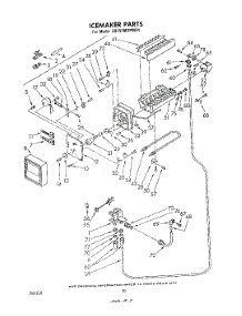 11 - Ice Maker parts for Whirlpool Refrigerator ED25EMXPWR1 from AppliancePartsPros.com