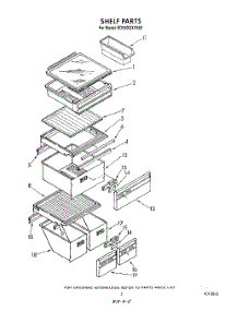 04 - Shelf parts for Whirlpool Refrigerator ED25DQXVS00 from AppliancePartsPros.com