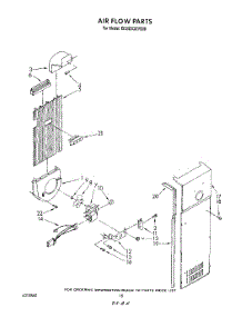 11 - Air Flow parts for Whirlpool Refrigerator ED25DQXVS00 from AppliancePartsPros.com