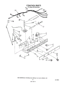 12 - Control parts for Whirlpool Refrigerator ED25DQXVS00 from AppliancePartsPros.com