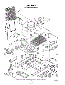 11 - Unit parts for Whirlpool Refrigerator EHD261SSWR1 from AppliancePartsPros.com