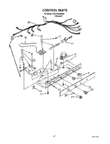 12 - Control parts for Whirlpool Refrigerator ED27DQXXN02 from AppliancePartsPros.com