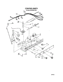 12 - Control parts for Whirlpool Refrigerator ED25DWXTW01 from AppliancePartsPros.com