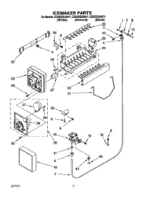 11 - Icemaker parts for Whirlpool Refrigerator ED22DQXAN11 from AppliancePartsPros.com
