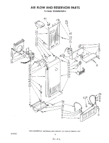 04 - Airflow And Reservoir parts for Whirlpool Refrigerator ED26MMXRWR4 from AppliancePartsPros.com