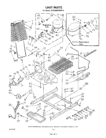 08 - Unit parts for Whirlpool Refrigerator ED26MMXRWR4 from AppliancePartsPros.com