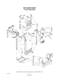 04 - Air Flow parts for Whirlpool Refrigerator ED26SSXLWR0 from AppliancePartsPros.com