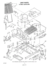09 - Unit parts for Whirlpool Refrigerator ED26SSXLWR0 from AppliancePartsPros.com
