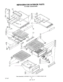 11 - Refrigerator Interior, Lit / Optional parts for Whirlpool Refrigerator ED26SSXLWR0 from AppliancePartsPros.com
