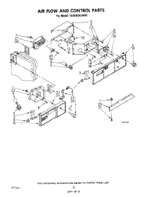 13 - Air Flow And Control parts for Whirlpool Refrigerator ED26SSXLWR0 from AppliancePartsPros.com