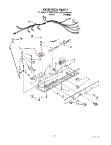 11 - Control parts for Whirlpool Refrigerator ED25PWXXW00 from AppliancePartsPros.com