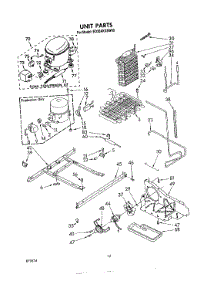 07 - Unit parts for Whirlpool Refrigerator ED20AKXSW00 from AppliancePartsPros.com