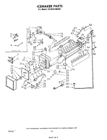 11 - Ice Maker parts for Whirlpool Refrigerator ED26SSXMWR1 from AppliancePartsPros.com
