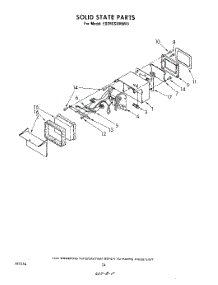 14 - Solid State parts for Whirlpool Refrigerator ED26SSXMWR1 from AppliancePartsPros.com