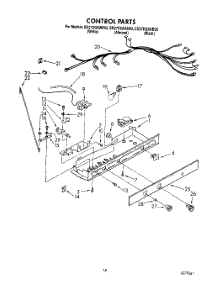 11 - Control parts for Whirlpool Refrigerator ED27DQXAN05 from AppliancePartsPros.com