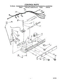 12 - Control parts for Whirlpool Refrigerator ED25DWXTM02 from AppliancePartsPros.com