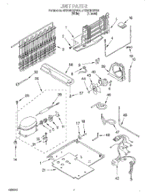 04 - Unit parts for Whirlpool Refrigerator 8ET20NKXFN01 from AppliancePartsPros.com