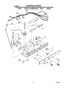 12 - Control parts for Whirlpool Refrigerator ED25DWXTG04 from AppliancePartsPros.com