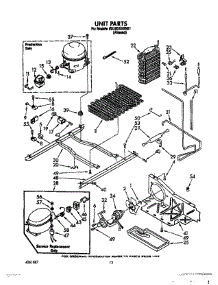09 - Unit parts for Whirlpool Refrigerator ED22DKXXN01 from AppliancePartsPros.com