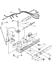 Control parts for Whirlpool Refrigerator ED20AKXSN01 from AppliancePartsPros.com