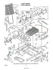 08 - Unit parts for Whirlpool Refrigerator ED26SSXRWR0 from AppliancePartsPros.com