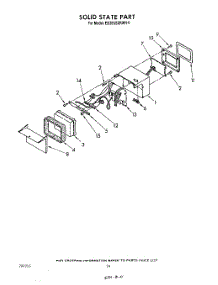 14 - Solid State parts for Whirlpool Refrigerator ED26SSXRWR0 from AppliancePartsPros.com