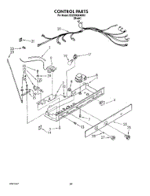 13 - Control parts for Whirlpool Refrigerator ED22DQXAB00 from AppliancePartsPros.com