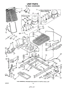 09 - Unit parts for Whirlpool Refrigerator ED26SSXLWR1 from AppliancePartsPros.com