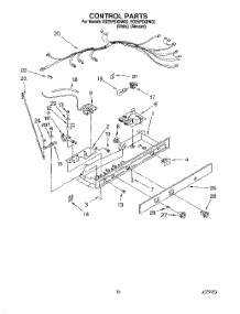 11 - Control parts for Whirlpool Refrigerator ED25PSXDN02 from AppliancePartsPros.com