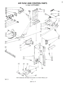 05 - Air Flow And Control , Lit / Optional parts for Whirlpool Refrigerator ED19TKXMWR1 from AppliancePartsPros.com