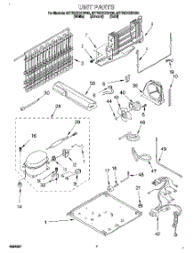 04 - Unit parts for Whirlpool Refrigerator 8ET20ZKXDW00 from AppliancePartsPros.com