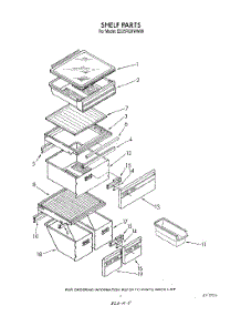 04 - Shelf parts for Whirlpool Refrigerator ED25RQXWW00 from AppliancePartsPros.com