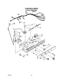 10 - Control parts for Whirlpool Refrigerator ED22DKXXN00 from AppliancePartsPros.com