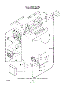 13 - Ice Maker , Not Illustrated parts for Whirlpool Refrigerator ED25RQXWW00 from AppliancePartsPros.com