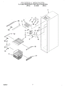 04 - Freezer Liner parts for Whirlpool Refrigerator ED20DFXEB01 from AppliancePartsPros.com