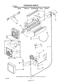 13 - Ice Maker , Not Illustrated parts for Whirlpool Refrigerator ED25DQXVM06 from AppliancePartsPros.com