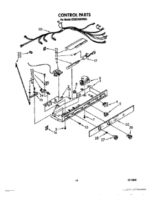 12 - Control parts for Whirlpool Refrigerator ED25DQXVM01 from AppliancePartsPros.com