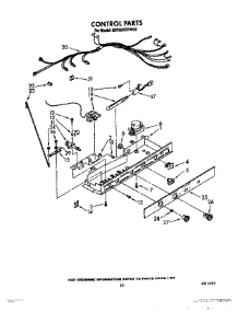 12 - Control parts for Whirlpool Refrigerator ED25DQXVG02 from AppliancePartsPros.com