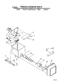 06 - Freezer Interior parts for Whirlpool Refrigerator ED25DWXTF05 from AppliancePartsPros.com