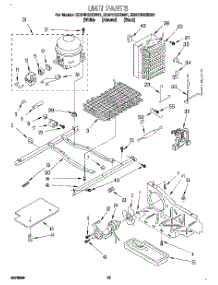 09 - Unit parts for Whirlpool Refrigerator ED27DQXBN01 from AppliancePartsPros.com