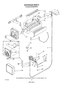 13 - Ice Maker , Not Illustrated parts for Whirlpool Refrigerator ED25RQXWW02 from AppliancePartsPros.com