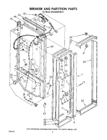 03 - Breaker And Partition parts for Whirlpool Refrigerator ED22EMXPWR0 from AppliancePartsPros.com