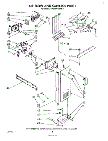 03 - Air Flow And Control , Lit / Optional parts for Whirlpool Refrigerator ED22MK1LWR0 from AppliancePartsPros.com