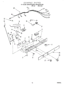 11 - Control parts for Whirlpool Refrigerator 8ED25PQXFN01 from AppliancePartsPros.com