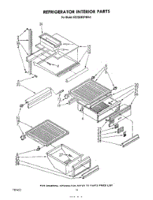 09 - Refrigerator Interior , Lit / Optional parts for Whirlpool Refrigerator ED22EMXPWR0 from AppliancePartsPros.com