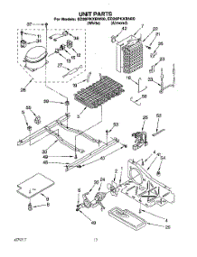 08 - Unit, Lit / Optional parts for Whirlpool Refrigerator ED20PKXBN00 from AppliancePartsPros.com